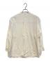 BEAUTY&YOUTH (ビューティーアンドユース) ビブヨーク バンドカラー シャツ アイボリー サイズ:FREE：4000円