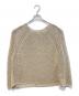 FRAMeWORK（フレームワーク）の古着「LINEN CORD ニット」｜グレー