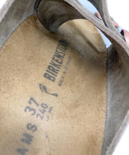 BIRKENSTOCK（ビルケンシュトック）BIRKENSTOCK (ビルケンシュトック) ZURICH BS ベージュ サイズ:37の古着・服飾アイテム