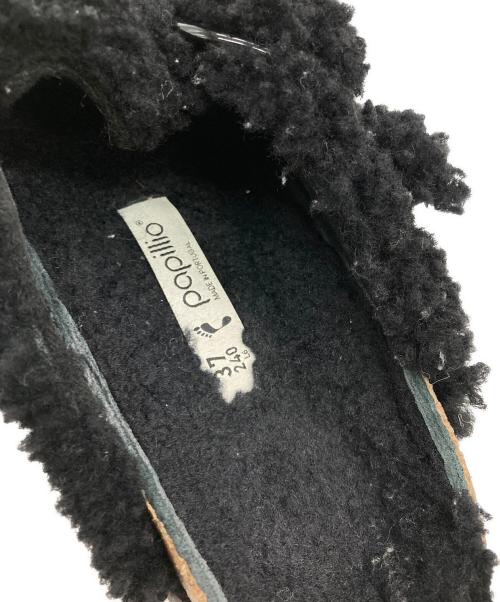 papillio（パピリオ）papillio (パピリオ) BOSTON BIG BUCKLE PAP ブラック サイズ:37の古着・服飾アイテム