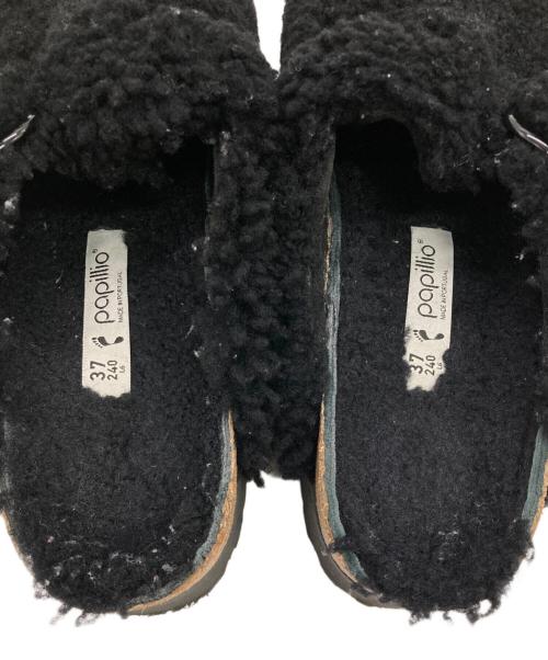 papillio（パピリオ）papillio (パピリオ) BOSTON BIG BUCKLE PAP ブラック サイズ:37の古着・服飾アイテム