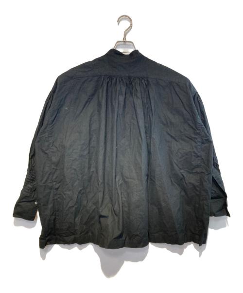 KAGURE（カグレ）KAGURE (カグレ) コットンスモッキングブラウス ブラック サイズ:FREEの古着・服飾アイテム