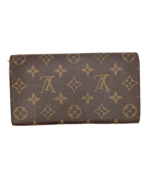 LOUIS VUITTON（ルイ ヴィトン）LOUIS VUITTON (ルイ ヴィトン) ポルトフォイユ・サラ ブラウンの古着・服飾アイテム