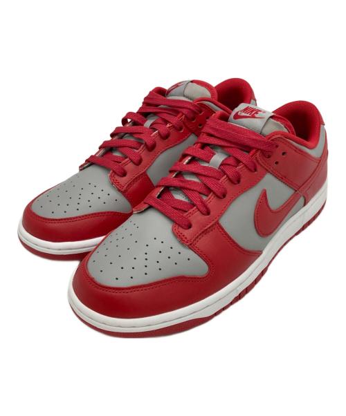 NIKE（ナイキ）NIKE (ナイキ) DUNK LOW RETRO グレー×レッド サイズ:US9の古着・服飾アイテム