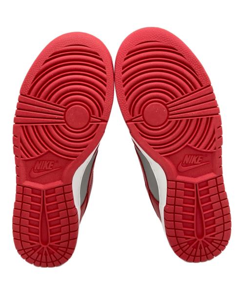 NIKE（ナイキ）NIKE (ナイキ) DUNK LOW RETRO グレー×レッド サイズ:US9の古着・服飾アイテム