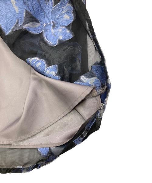 JILL BY JILLSTUART（ジル バイ ジルスチュアート）JILL BY JILLSTUART (ジル バイ ジルスチュアート) シアージャガードワンピース ブラック サイズ:Sの古着・服飾アイテム