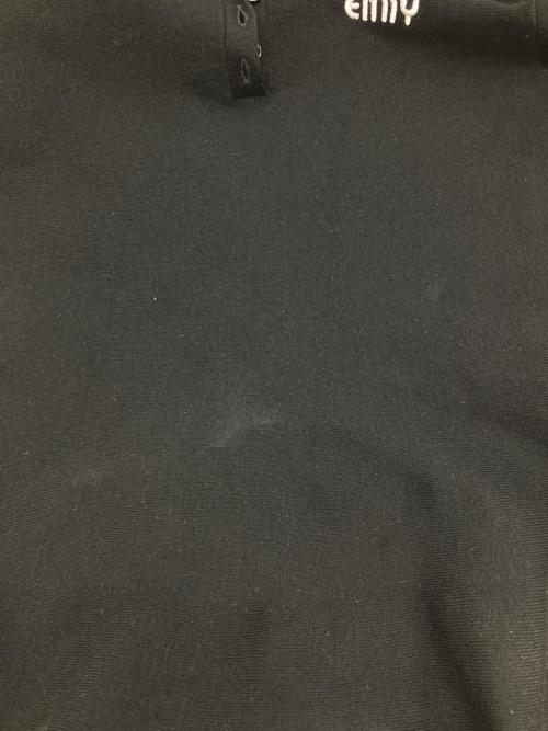 eimy istoire（エイミーイストワール）eimy istoire (エイミーイストワール) フィットアンドフレアニットワンピース ブラック サイズ:FREEの古着・服飾アイテム