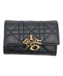 Christian Dior（クリスチャン ディオール）の古着「コンパクトウォレット」｜ブラック
