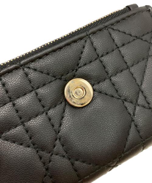 Christian Dior（クリスチャン ディオール）Christian Dior (クリスチャン ディオール) コンパクトウォレット ブラックの古着・服飾アイテム