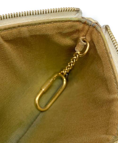 CELINE（セリーヌ）CELINE (セリーヌ) トリオンフキャンバスコインパース ベージュの古着・服飾アイテム