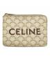 CELINE（セリーヌ）の古着「トリオンフキャンバスコインパース」｜ベージュ