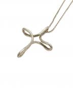 TIFFANY & Co.ティファニー）の古着「オープンクロスネックレス」