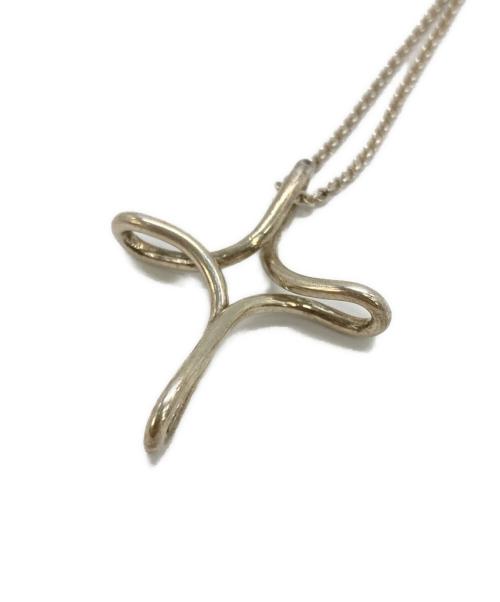 TIFFANY & Co.（ティファニー）Tiffany & Co. (ティファニー) オープンクロスネックレスの古着・服飾アイテム