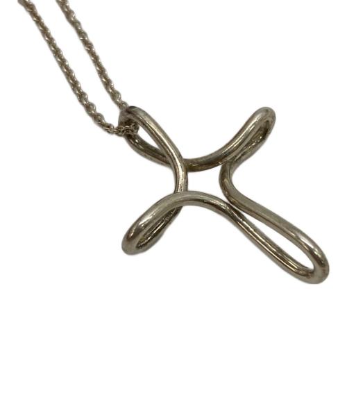 TIFFANY & Co.（ティファニー）Tiffany & Co. (ティファニー) オープンクロスネックレスの古着・服飾アイテム