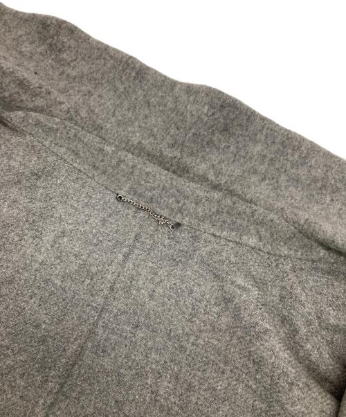 23区（ニジュウサンク）23区 (ニジュウサンク) MANTECOリバー ロング コート グレー サイズ:48の古着・服飾アイテム