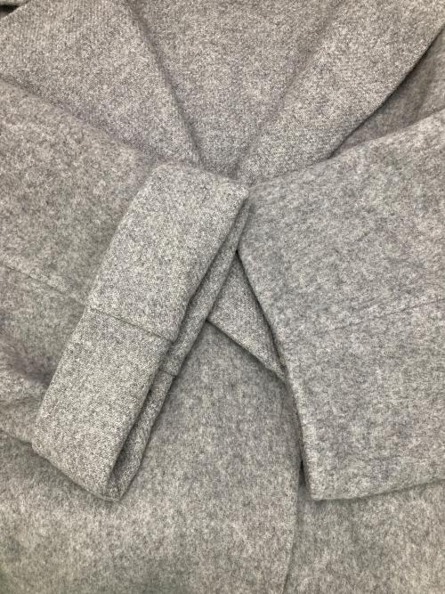 23区（ニジュウサンク）23区 (ニジュウサンク) MANTECOリバー ロング コート グレー サイズ:48の古着・服飾アイテム