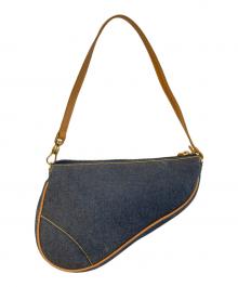 Christian Dior（クリスチャン ディオール）の古着「デニムサドルポーチ」｜インディゴ