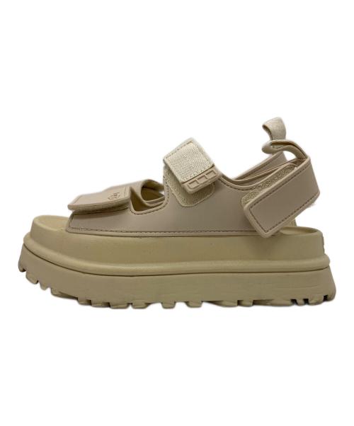 UGG（アグ）UGG (アグ) australia GOLDENGLOW サンダル ベージュ サイズ:USA 5の古着・服飾アイテム