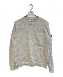 STONE ISLAND（ストーンアイランド）の古着「スペックルニット セーター」｜ライトグレー