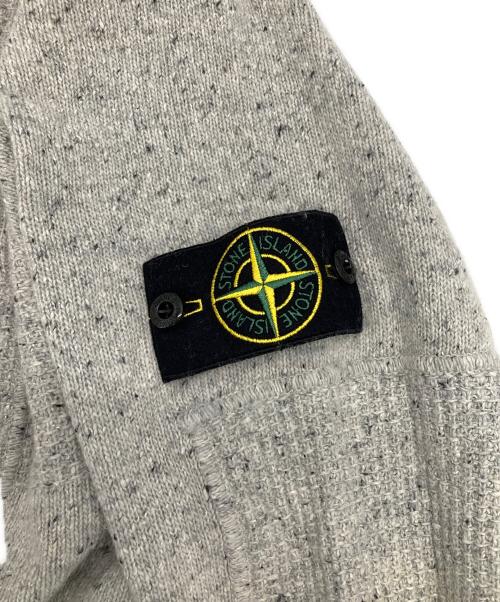 STONE ISLAND（ストーンアイランド）STONE ISLAND (ストーンアイランド) スペックルニット セーター ライトグレー サイズ:Lの古着・服飾アイテム