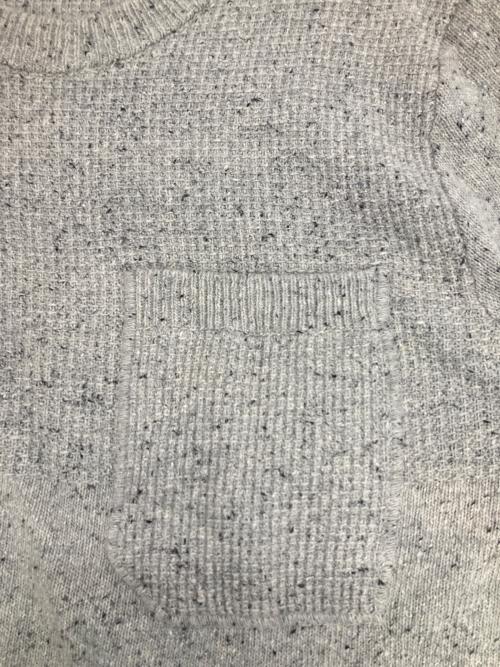 STONE ISLAND（ストーンアイランド）STONE ISLAND (ストーンアイランド) スペックルニット セーター ライトグレー サイズ:Lの古着・服飾アイテム