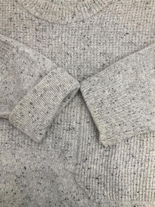 STONE ISLAND（ストーンアイランド）STONE ISLAND (ストーンアイランド) スペックルニット セーター ライトグレー サイズ:Lの古着・服飾アイテム