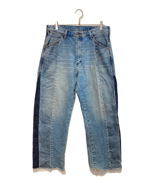 Wrangler（ラングラー）Wrangler (ラングラー) WREMAKE BROKEN DENIM インディゴ サイズ:Lの古着・服飾アイテム