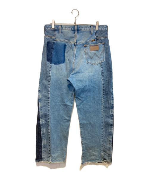 Wrangler（ラングラー）Wrangler (ラングラー) WREMAKE BROKEN DENIM インディゴ サイズ:Lの古着・服飾アイテム
