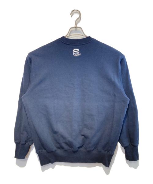SETINN（セットイン）SETINN (セットイン) Academy Crew Sweat ネイビー サイズ:Sの古着・服飾アイテム