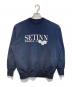 SETINN（セットイン）の古着「Academy Crew Sweat」｜ネイビー