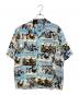 WACKO MARIA（ワコマリア）の古着「STAND BY ME S/S HAWAIIAN SHIRT」｜ブルー×ブラック
