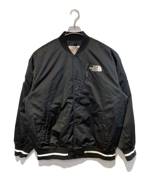 THE NORTH FACE（ザ ノース フェイス）THE NORTH FACE (ザ ノース フェイス) PLAYER VARSITY JACKET ブラック サイズ:XLの古着・服飾アイテム