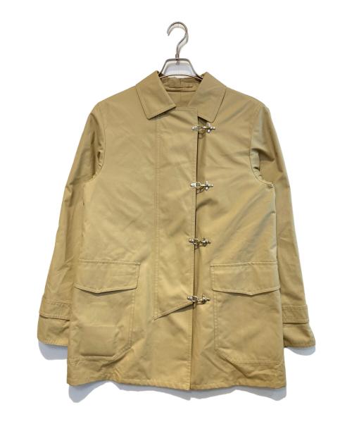 BURBERRY LONDON（バーバリーロンドン）BURBERRY LONDON (バーバリーロンドン) ノバチェックライナー付ファイヤーマンコート ベージュ サイズ:9の古着・服飾アイテム