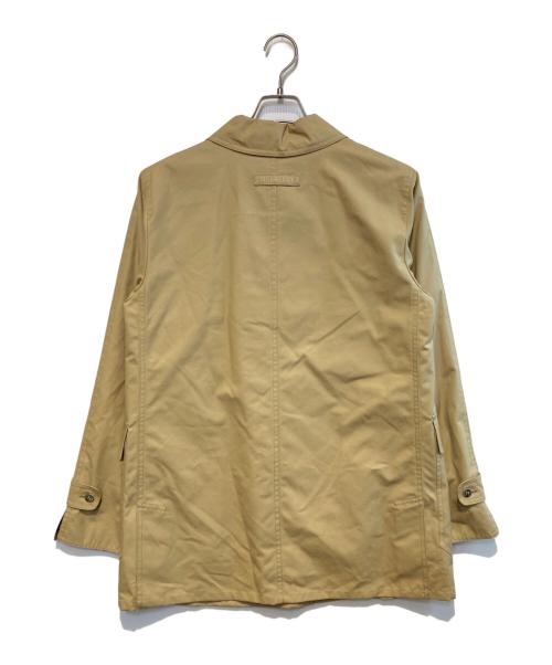 BURBERRY LONDON（バーバリーロンドン）BURBERRY LONDON (バーバリーロンドン) ノバチェックライナー付ファイヤーマンコート ベージュ サイズ:9の古着・服飾アイテム