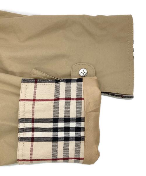BURBERRY LONDON（バーバリーロンドン）BURBERRY LONDON (バーバリーロンドン) ノバチェックライナー付ファイヤーマンコート ベージュ サイズ:9の古着・服飾アイテム