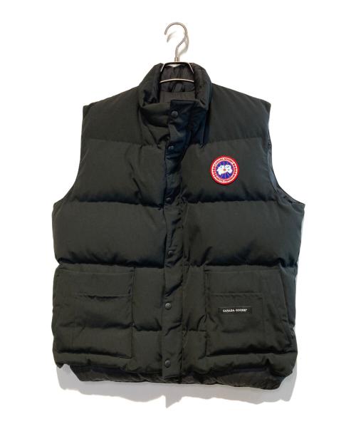 CANADA GOOSE（カナダグース）CANADA GOOSE (カナダグース) FREESTYLE VEST ブラック サイズ:Lの古着・服飾アイテム
