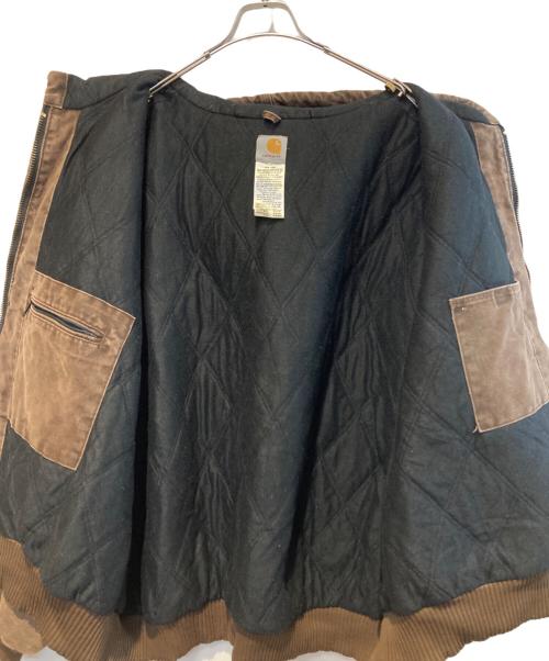 CarHartt（カーハート）CarHartt (カーハート) ［古着］ダックアクティブジャケット ブラウン サイズ:4XLの古着・服飾アイテム