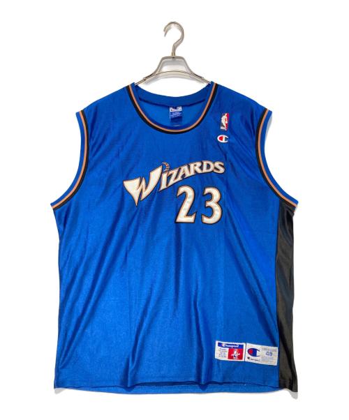 Champion（チャンピオン）Champion (チャンピオン) ゲームシャツ ブルー サイズ:XLの古着・服飾アイテム