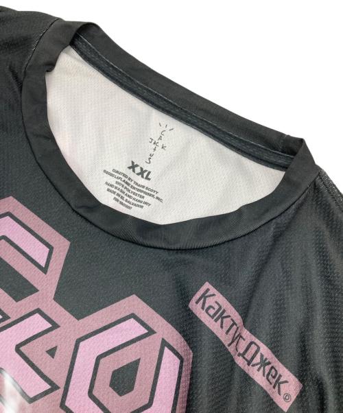 cactus jack（カクタス・ジャック）cactus jack (カクタス・ジャック) Fortnite (フォートナイト) Astronomical CJ Gaming L/S Jersey ブラック×パープル サイズ:2XLの古着・服飾アイテム