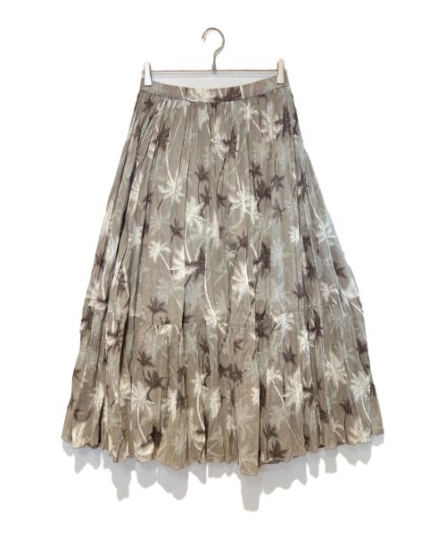 DAY upper hights（デイ アッパーハイツ）DAY upper hights (デイ アッパーハイツ) コットンボイル ティアード ギャザースカート マルチカラー サイズ:1の古着・服飾アイテム