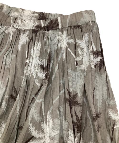 DAY upper hights（デイ アッパーハイツ）DAY upper hights (デイ アッパーハイツ) コットンボイル ティアード ギャザースカート マルチカラー サイズ:1の古着・服飾アイテム