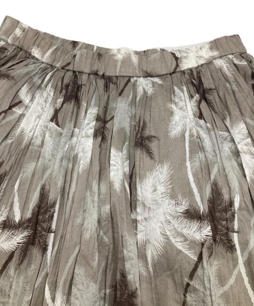 DAY upper hights（デイ アッパーハイツ）DAY upper hights (デイ アッパーハイツ) コットンボイル ティアード ギャザースカート マルチカラー サイズ:1の古着・服飾アイテム