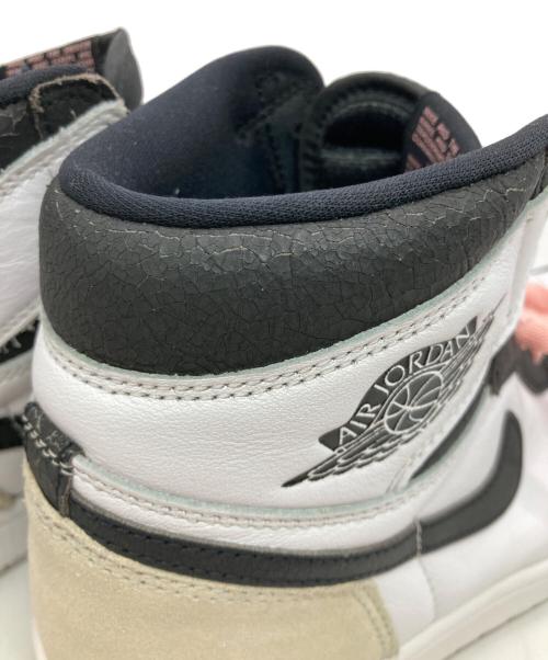 NIKE（ナイキ）NIKE (ナイキ) AIR JORDAN 1 RETRO HIGH OG グレー×ブラック サイズ:9.5の古着・服飾アイテム