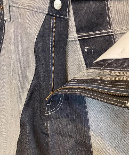 SUPREME（シュプリーム）Supreme (シュプリーム) Paneled Stripe Baggy Jean インディゴ サイズ:36の古着・服飾アイテム