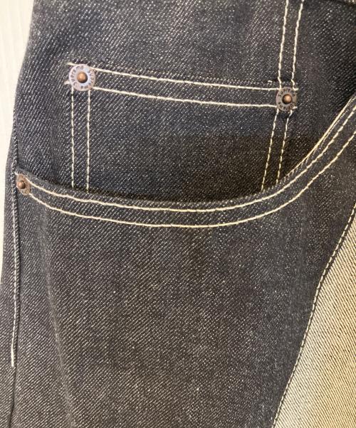 SUPREME（シュプリーム）Supreme (シュプリーム) Paneled Stripe Baggy Jean インディゴ サイズ:36の古着・服飾アイテム