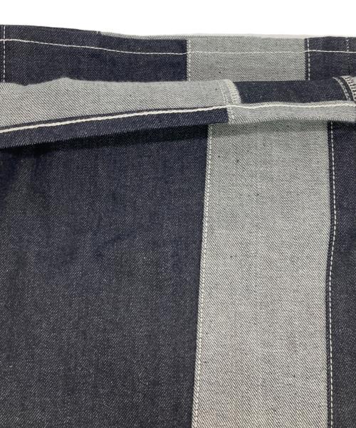 SUPREME（シュプリーム）Supreme (シュプリーム) Paneled Stripe Baggy Jean インディゴ サイズ:36の古着・服飾アイテム