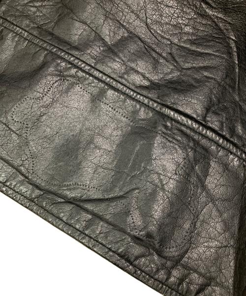 Xelement（エックスエレメント）Xelement (エックスエレメント) ［古着］ダブルライダースジャケット ブラック サイズ:3XLの古着・服飾アイテム