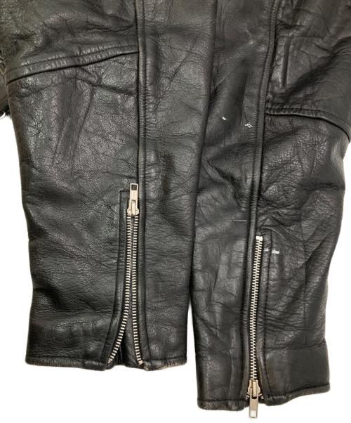 Xelement（エックスエレメント）Xelement (エックスエレメント) ［古着］ダブルライダースジャケット ブラック サイズ:3XLの古着・服飾アイテム