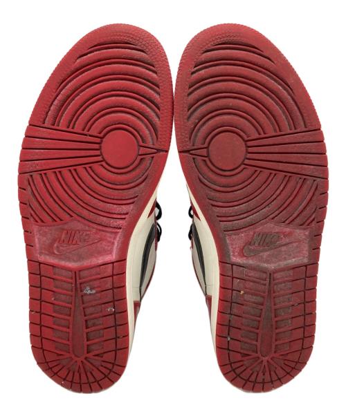 NIKE（ナイキ）NIKE (ナイキ) AIR JORDAN 1 RETRO HIGH OG ホワイト×レッド サイズ:12の古着・服飾アイテム