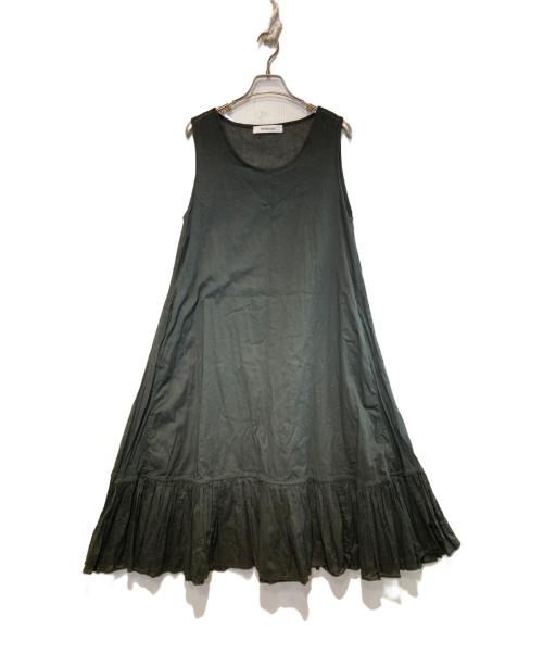 Veritecoeur（ヴェリテクール）Veritecoeur (ヴェリテクール) フリルインナーOP ブラック サイズ:FREEの古着・服飾アイテム